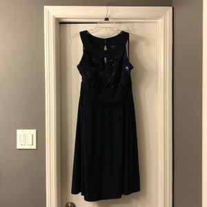 Navy Cocktail Dress